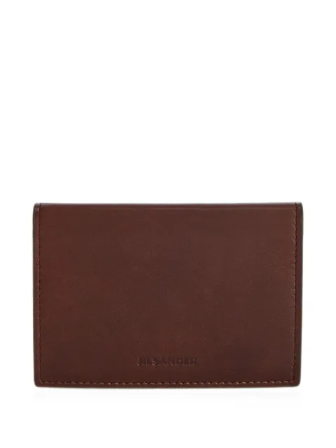 Jil Sander logo-embossed card holder