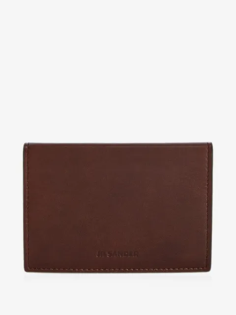 Jil Sander logo-embossed card holder