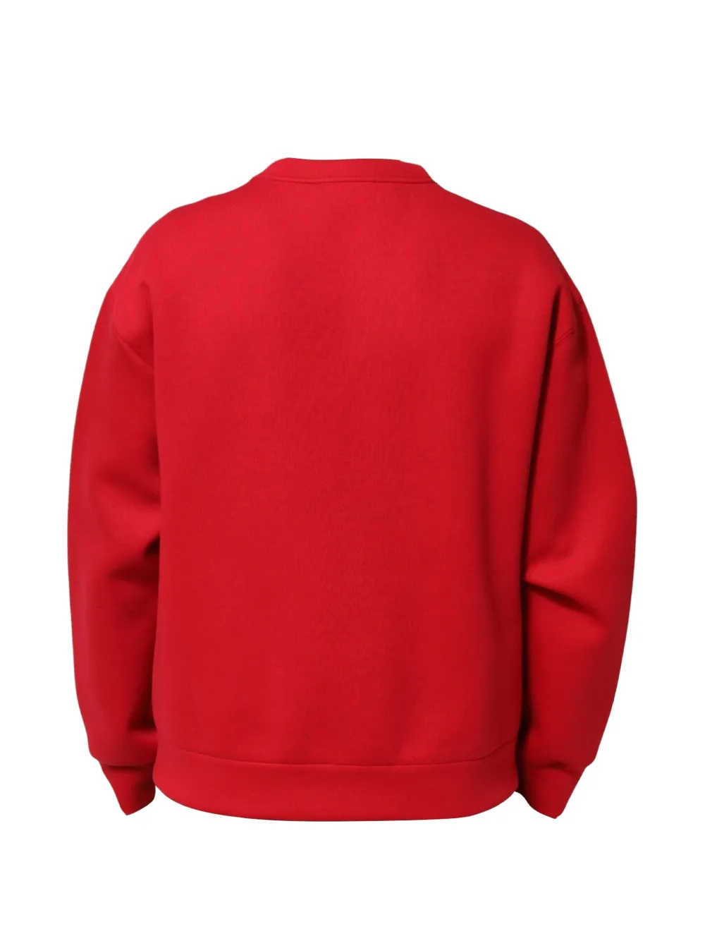Dolce & Gabbana 3D katoenen sweater met DG-logo Rood