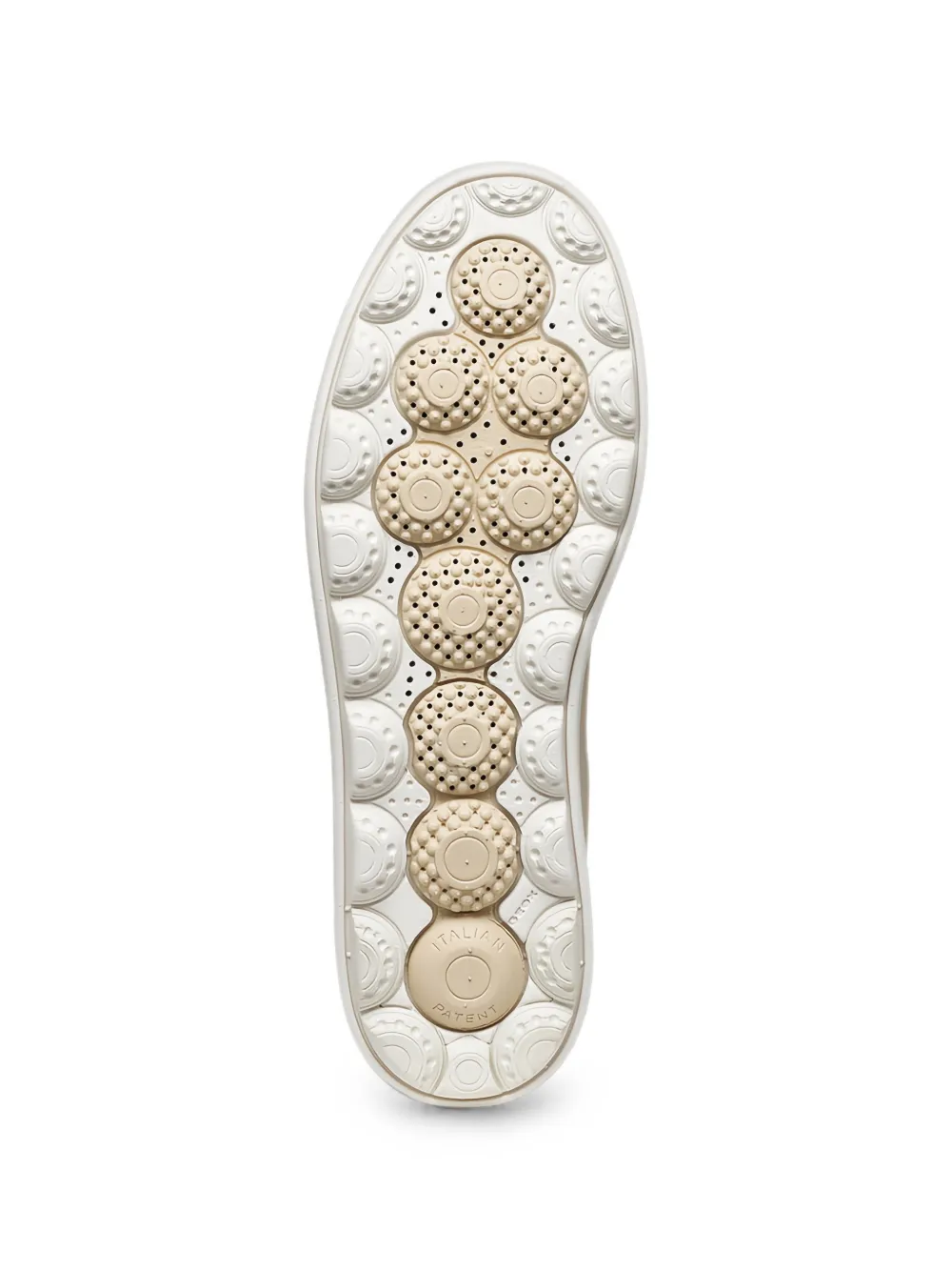 Geox Spherica Ecub-1 leather sneakers Beige