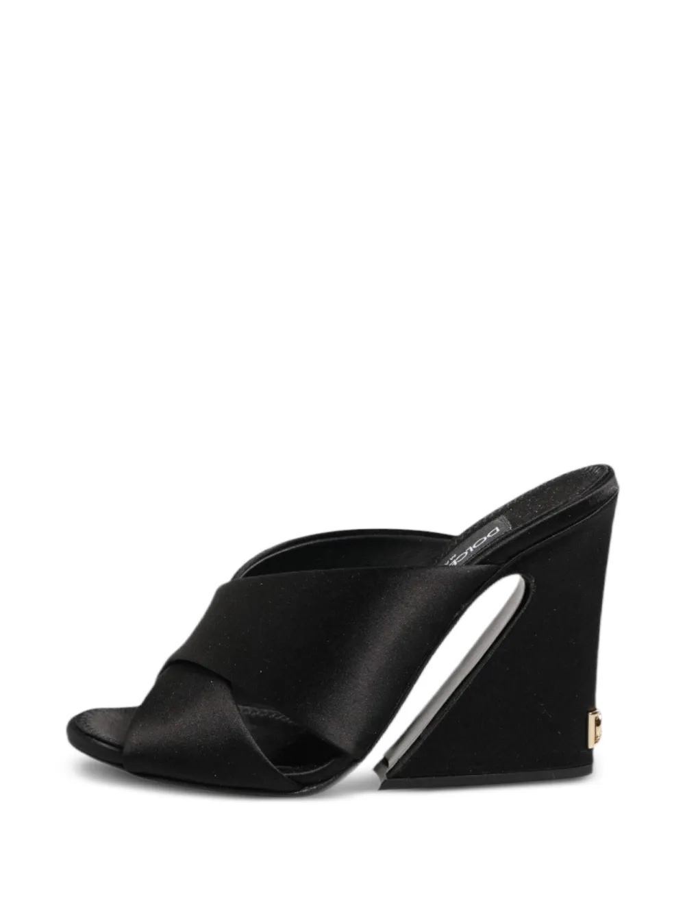 Dolce & Gabbana Keira sculptural-heel sandals Zwart