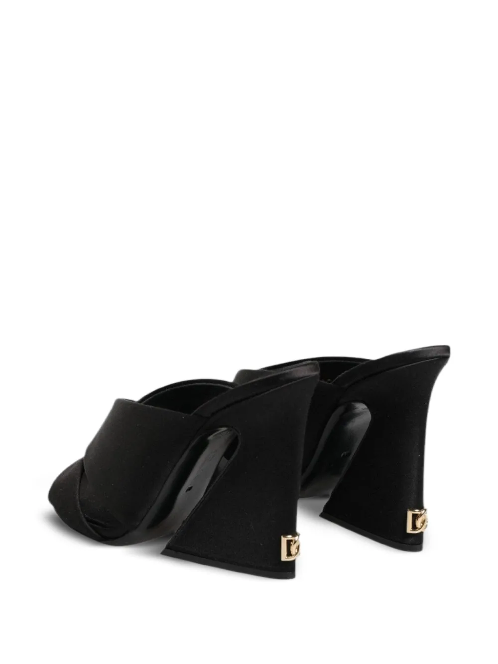 Dolce & Gabbana Keira sculptural-heel sandals Zwart