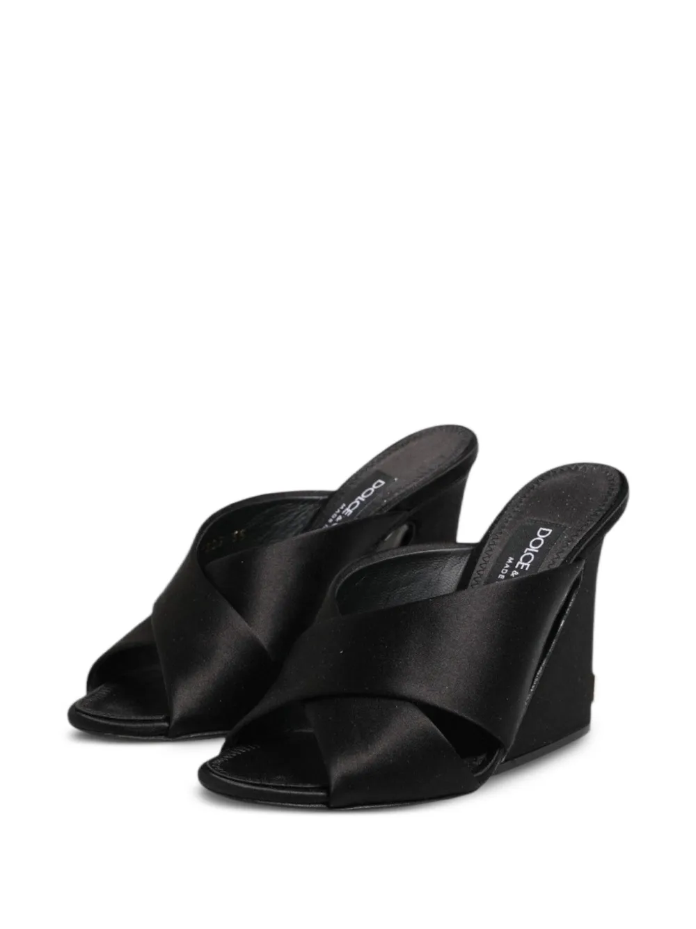 Dolce & Gabbana Keira sculptural-heel sandals Zwart