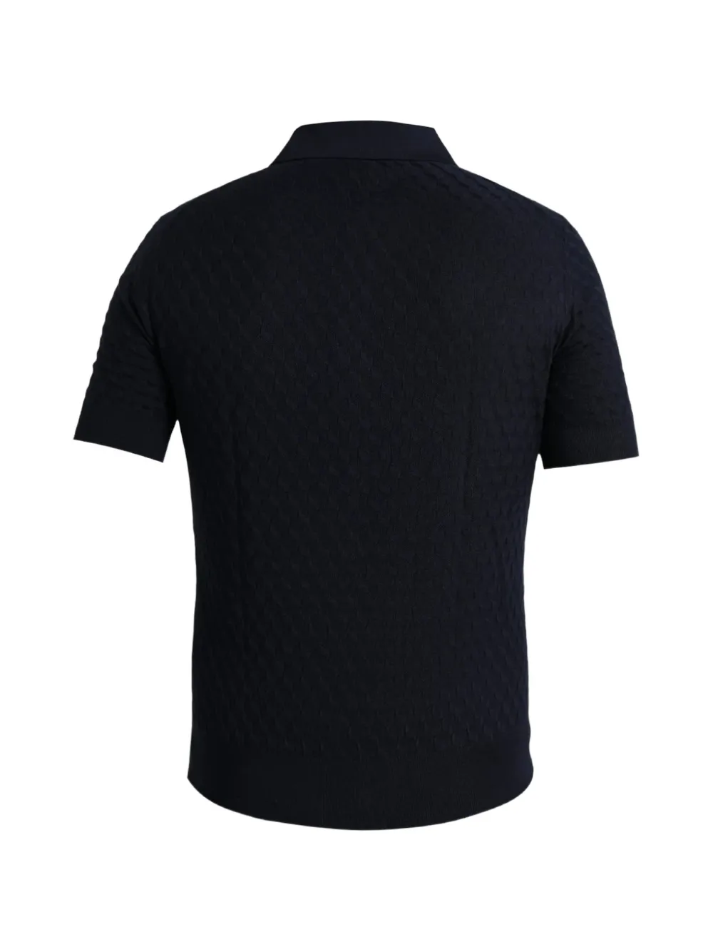 Dolce & Gabbana Zijden poloshirt Blauw
