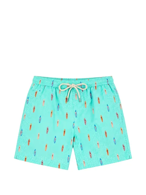 MC2 Saint Barth Lighting micro-fantasy print swim shorts