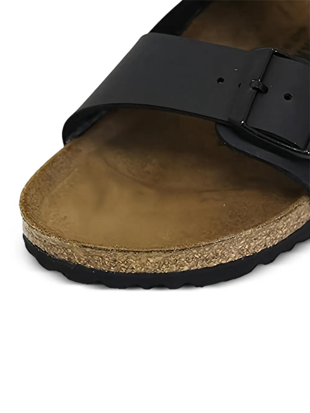 Birkenstock Milano sandalen met gesp Zwart