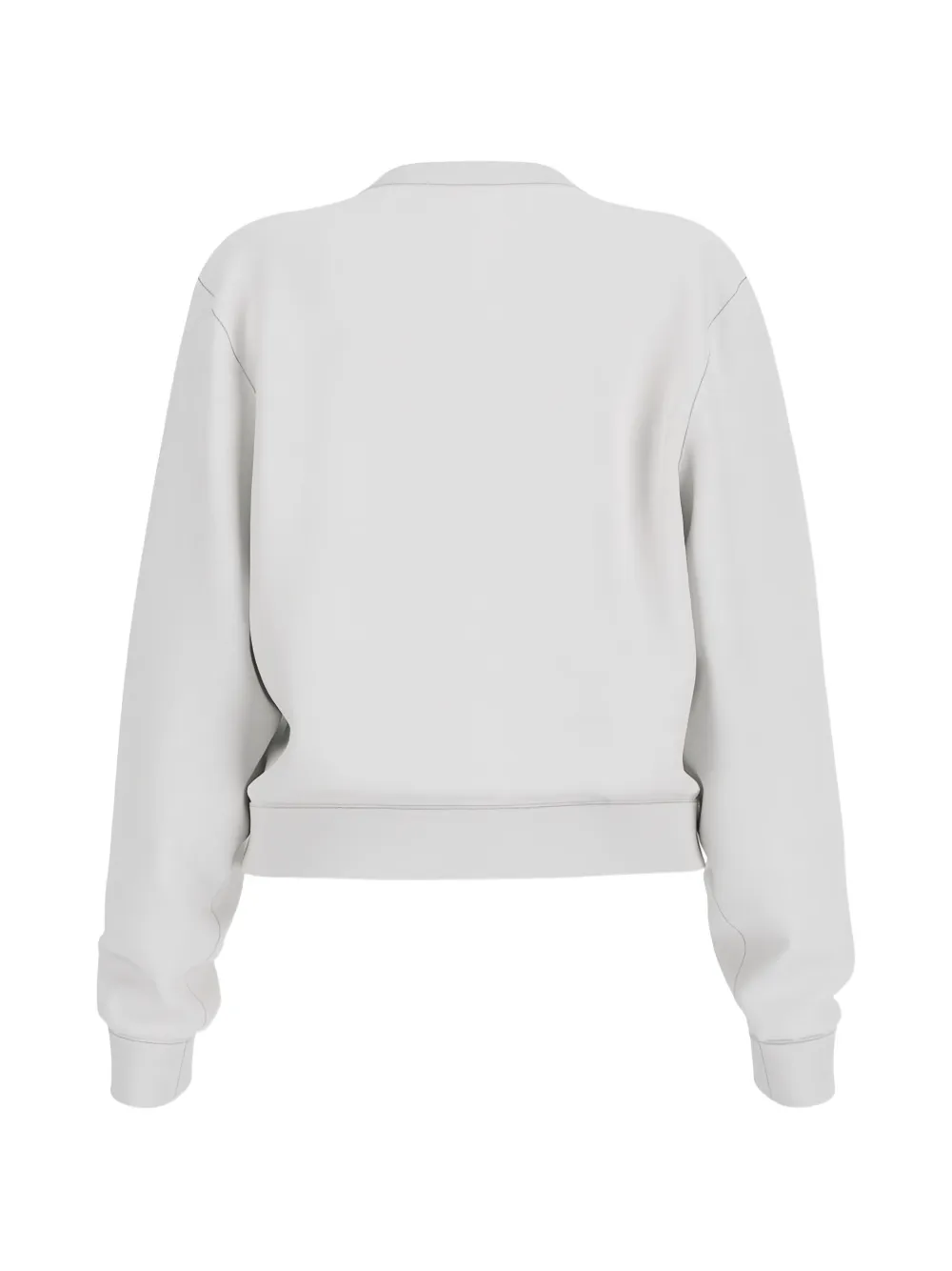 GUESS USA Sweater met stras logo Grijs