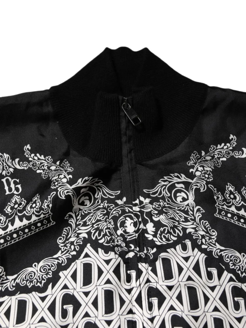 Dolce & Gabbana Vest met bandanaprint Zwart