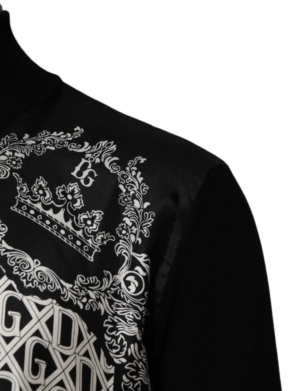 Dolce & Gabbana Vest met bandanaprint Zwart