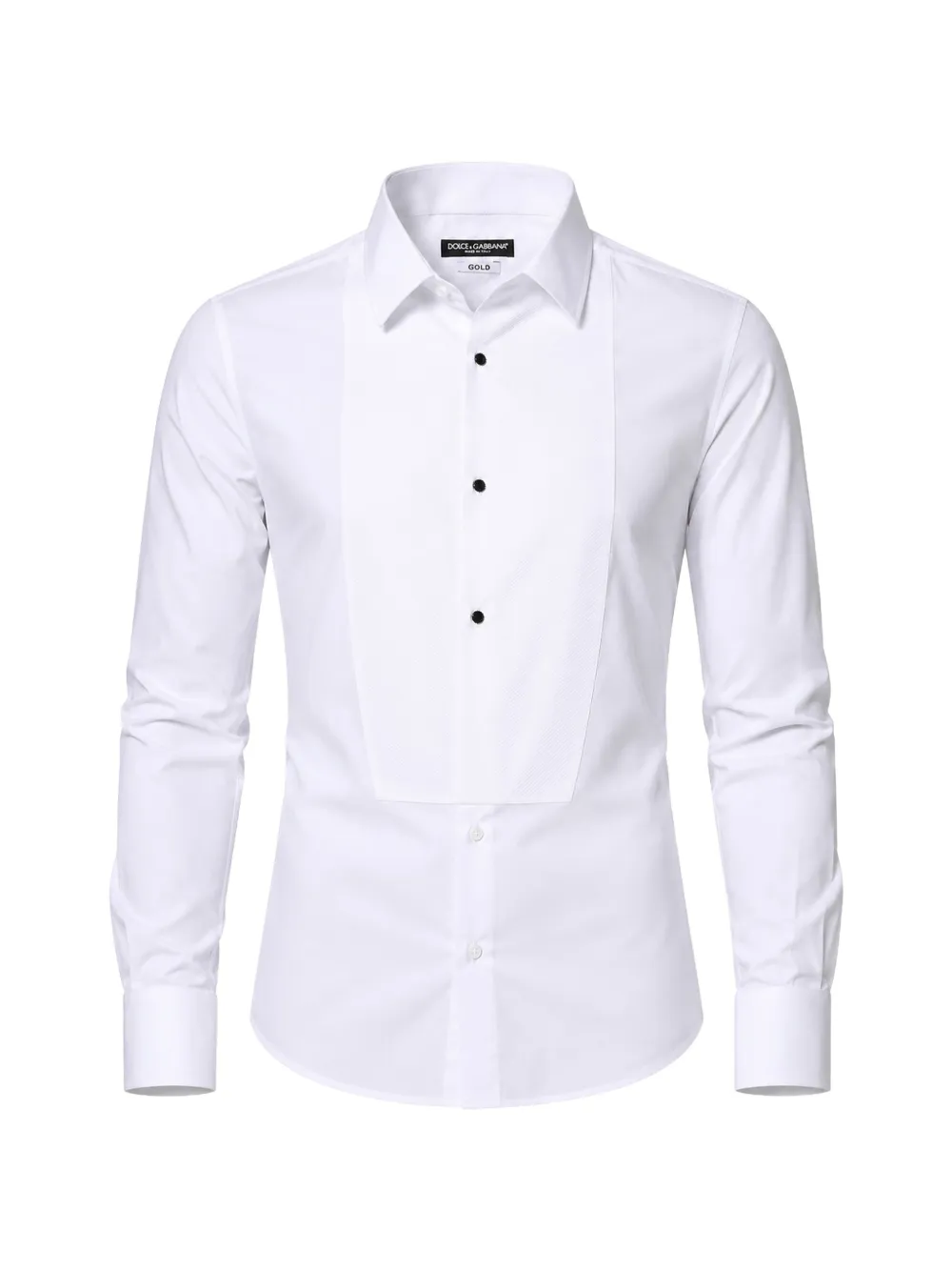 Dolce & Gabbana Camicia con pettorina - Bianco