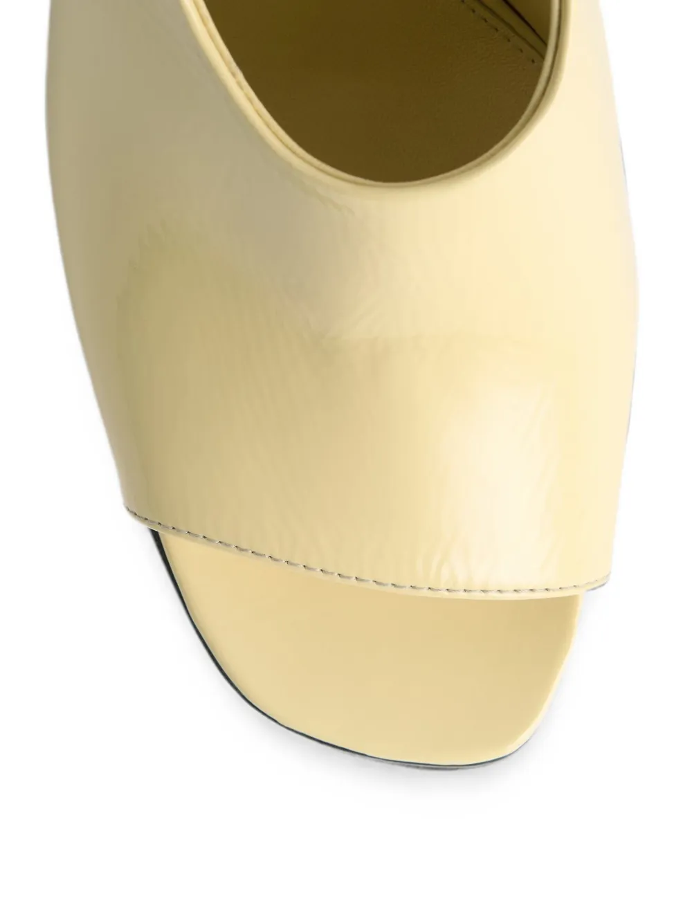 TOTEME Contour slingback mules Geel