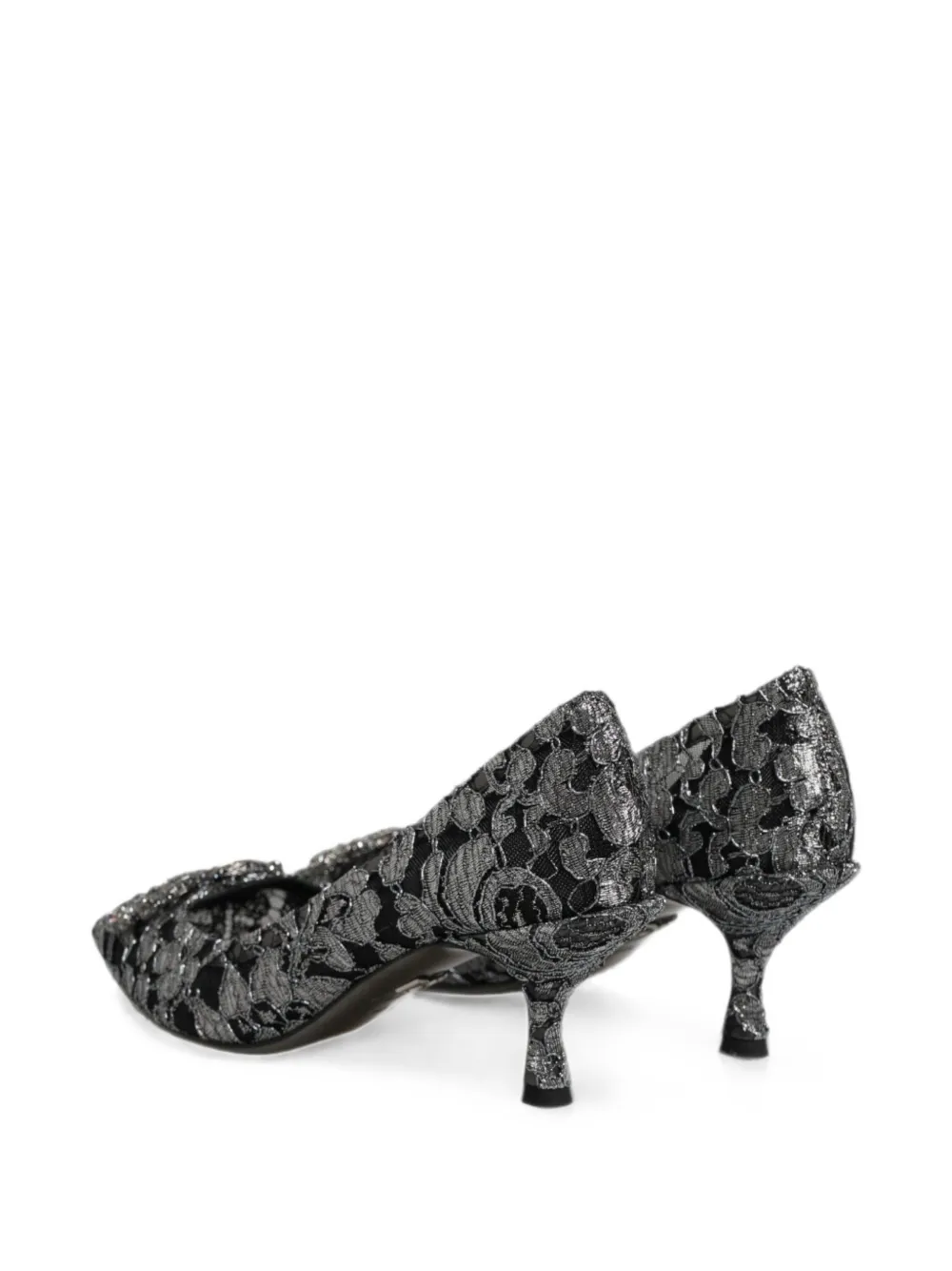 Dolce & Gabbana Amore pumps verfraaid met kristallen Zilver