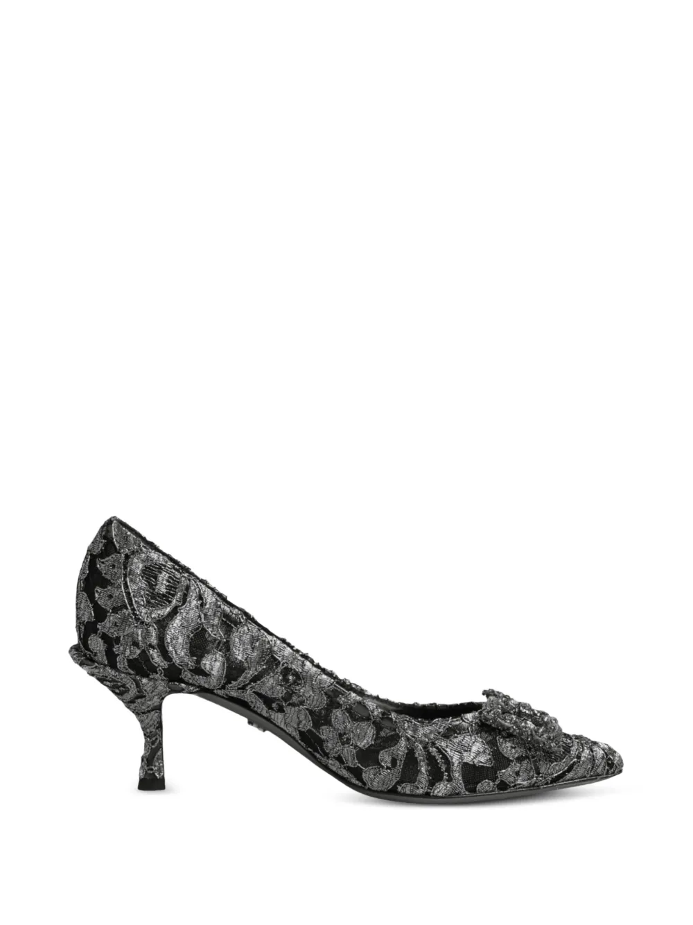 Dolce & Gabbana Amore pumps verfraaid met kristallen Zilver