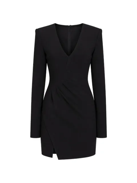 DSQUARED2 draped long-sleeve dress