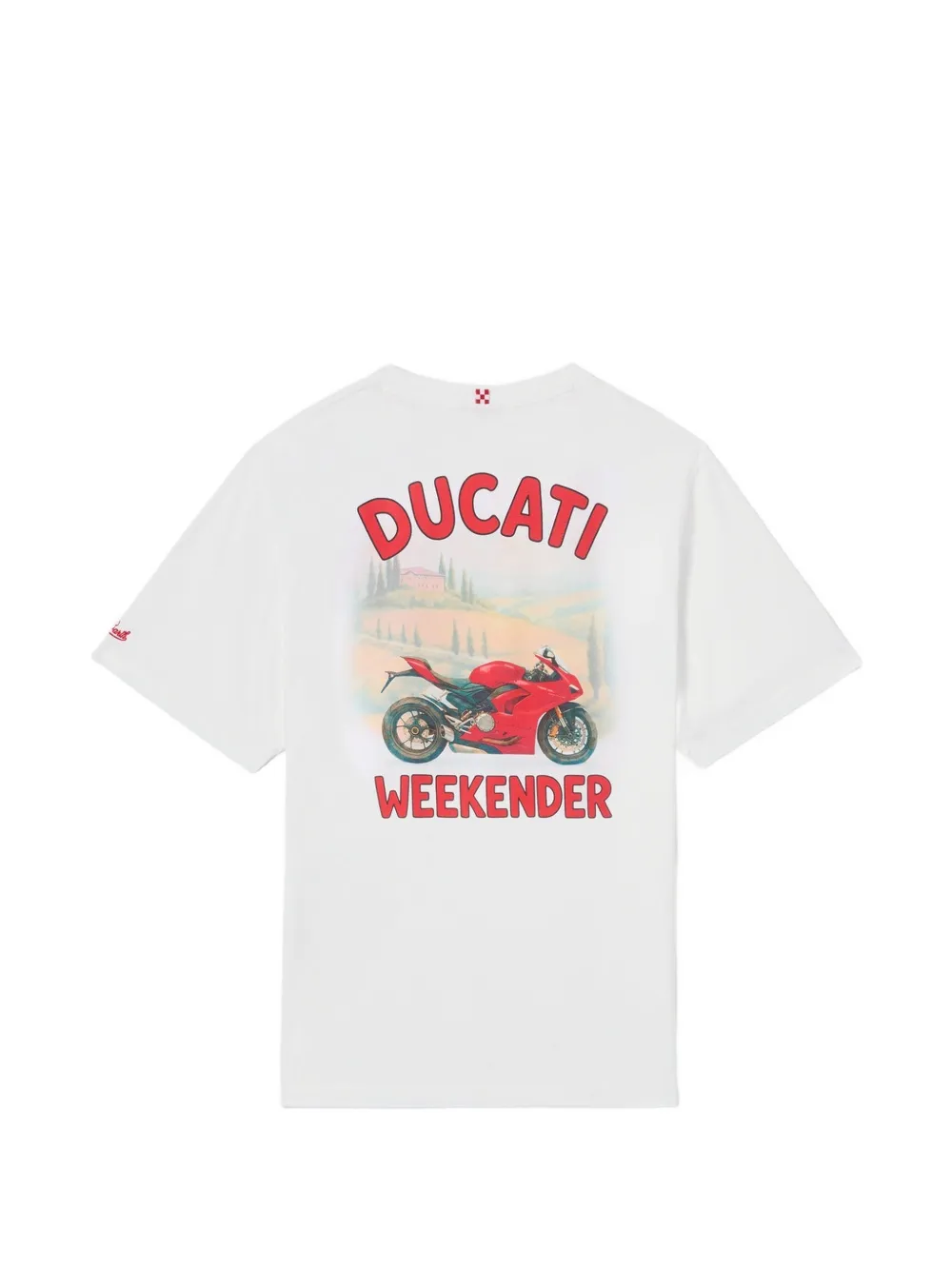 MC2 Saint Barth Portland T-shirt met print Wit