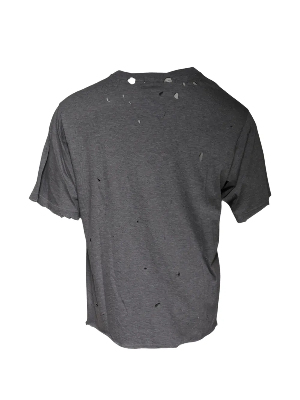 Dolce & Gabbana Gerafeld T-shirt met logo-patch Grijs