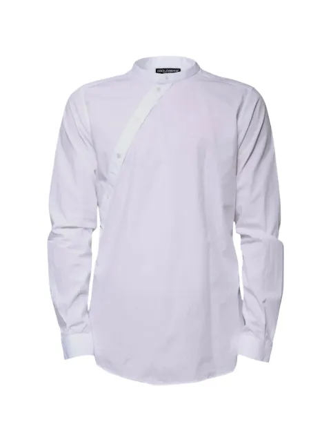 Dolce & Gabbana Martini asymmetrical-button shirt