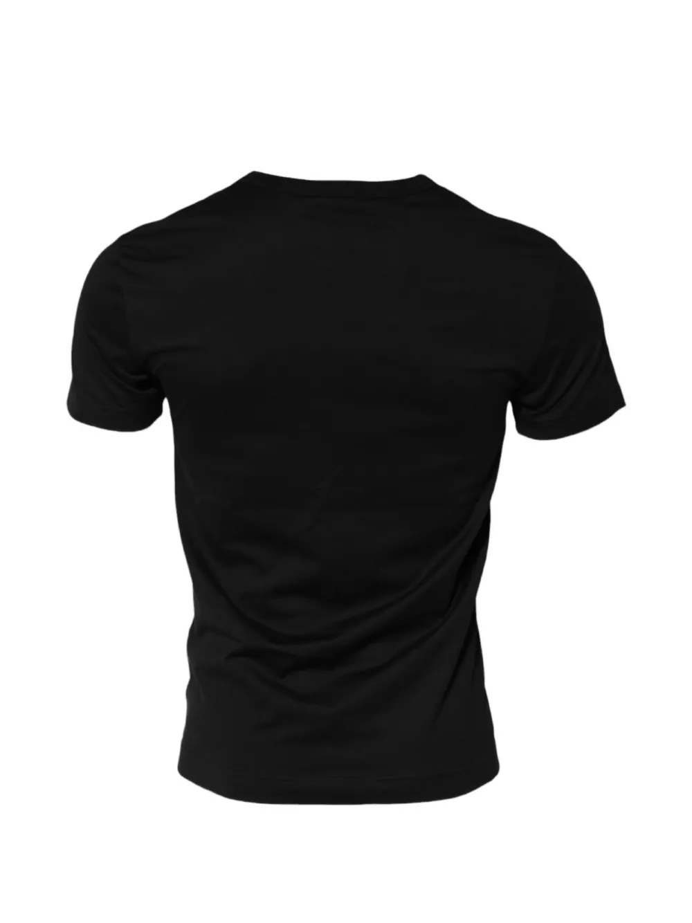 Dolce & Gabbana T-shirt met ronde hals Zwart