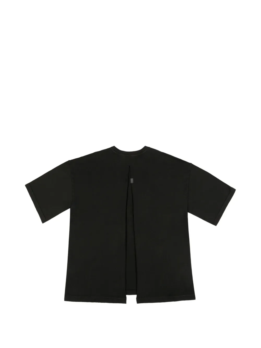 Haikure Gabrielle T-shirt met split Zwart