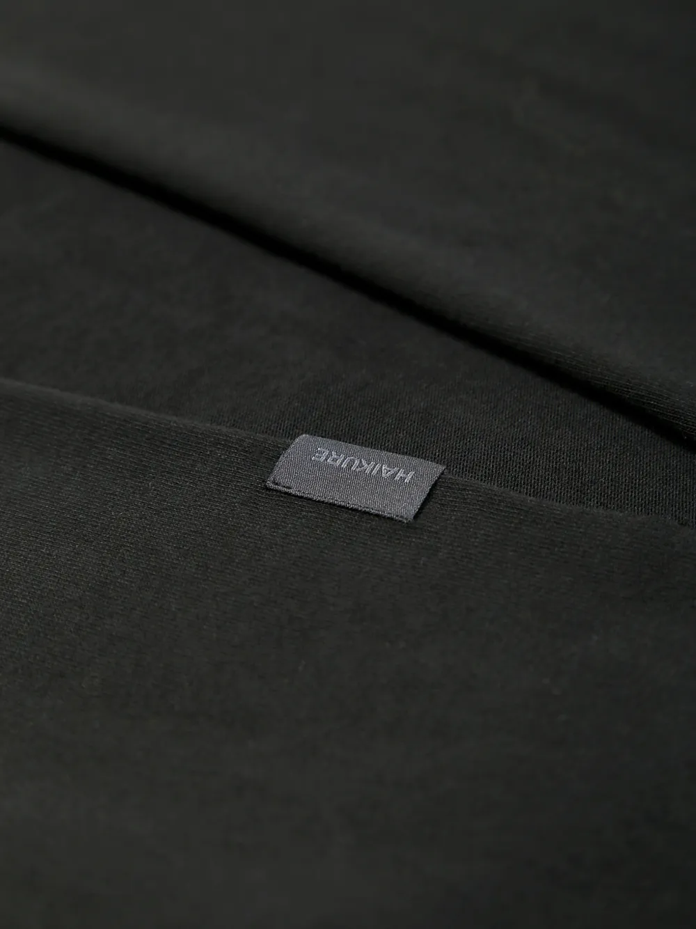Haikure Gabrielle T-shirt met split Zwart