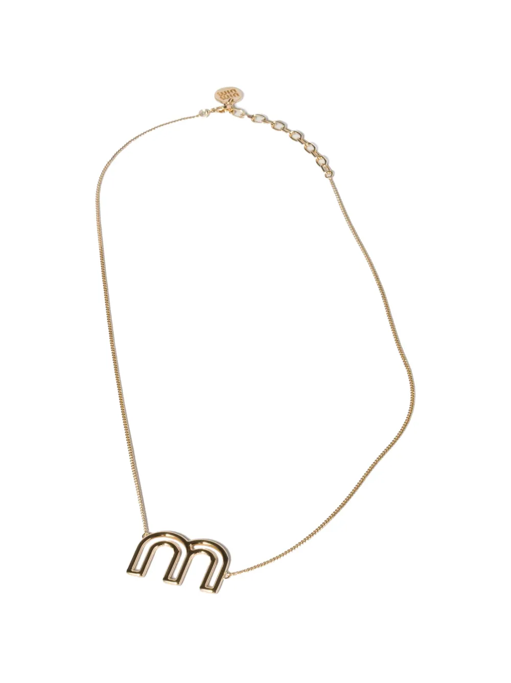 Miu Miu Collana in metallo - Oro