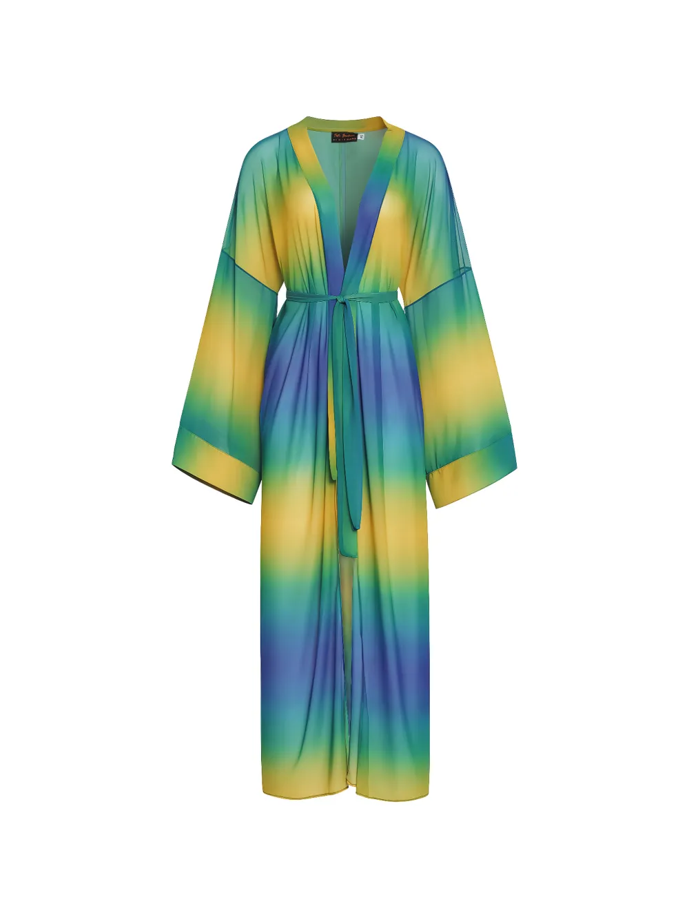 Amir Slama x Tati Barbieri Kaftan mit Farbverlauf-Optik - Grün