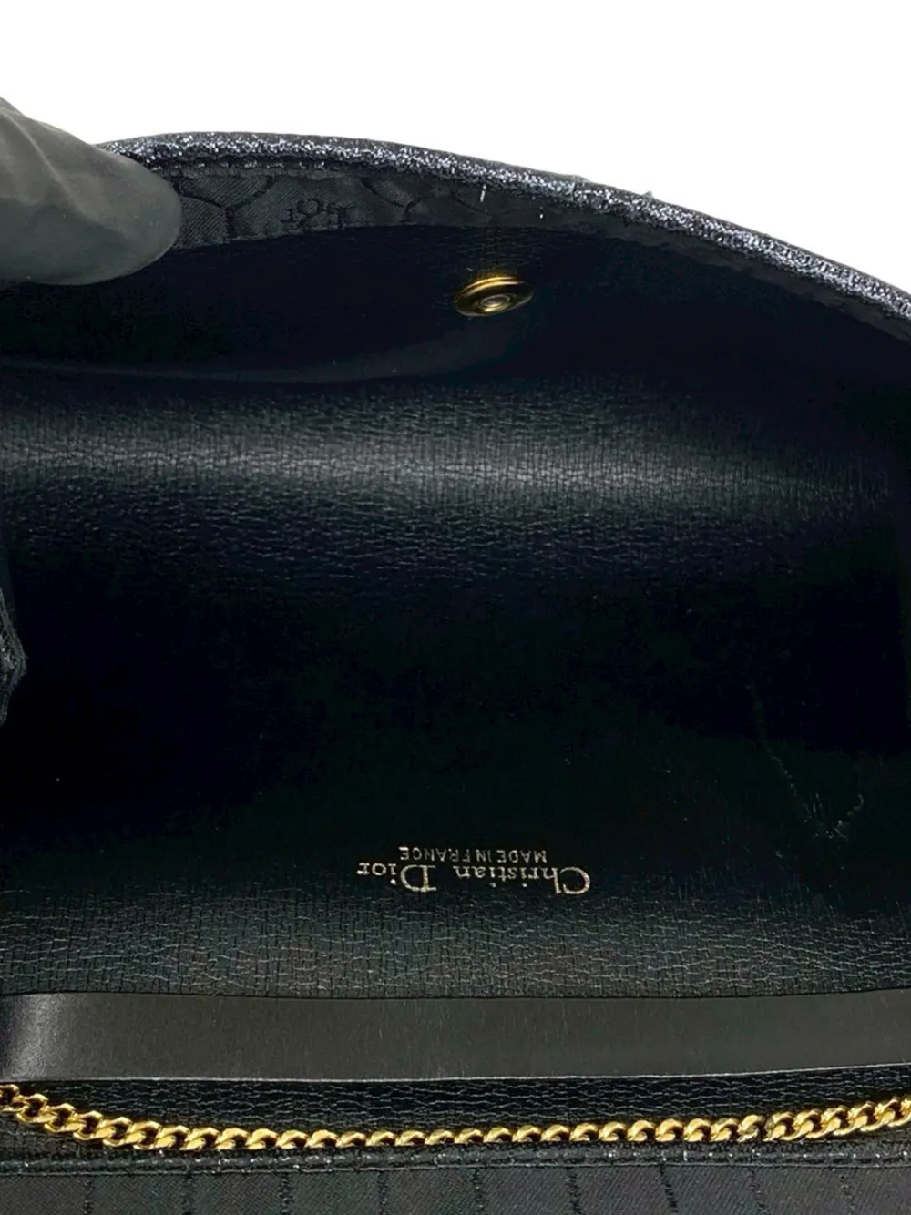 Christian Dior Pre-Owned 1980-1990S ハニカム キャンバス チェーン
