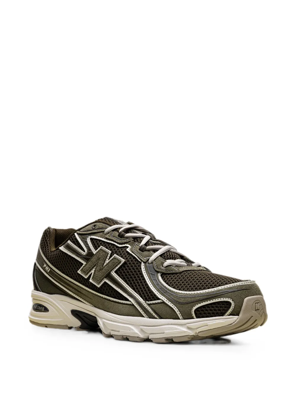 New Balance 740 sneakers met mesh vlak Groen