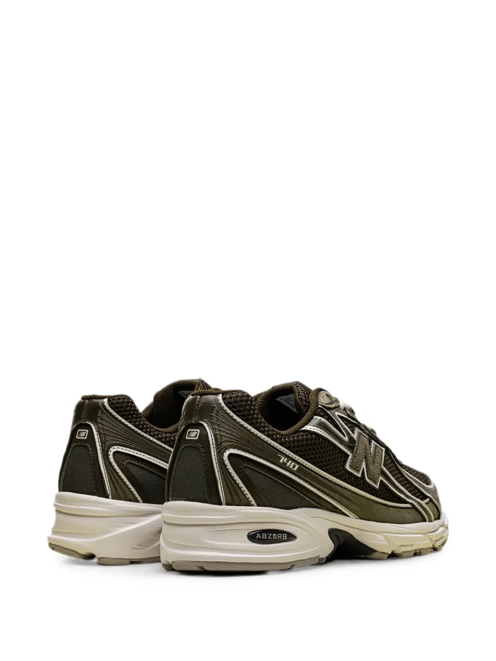 New Balance 740 sneakers met mesh vlak Groen