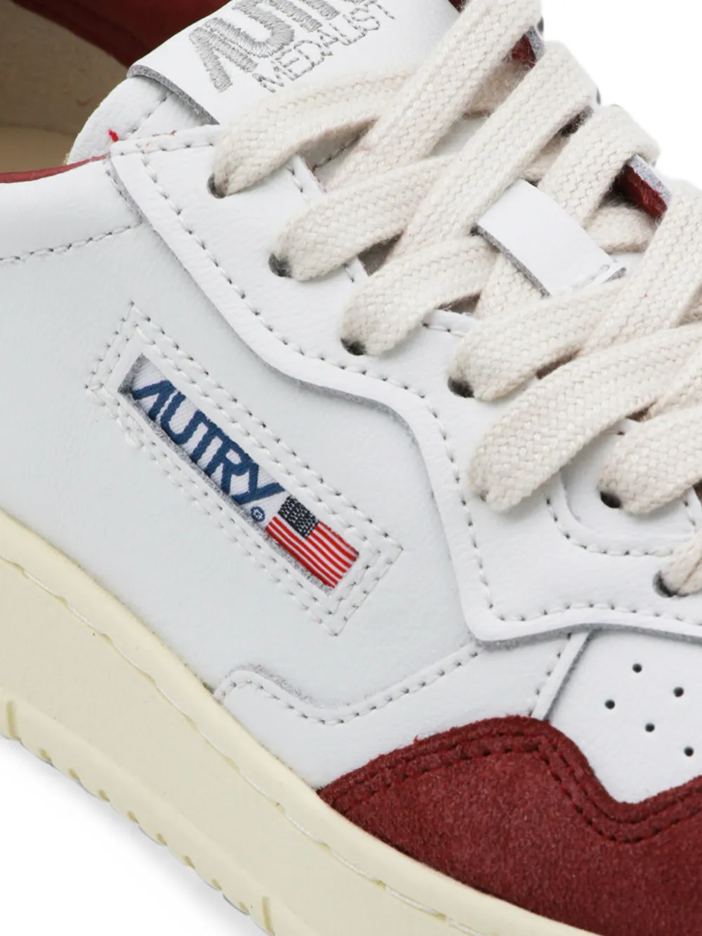 Autry Medalist panelled sneakers Wit