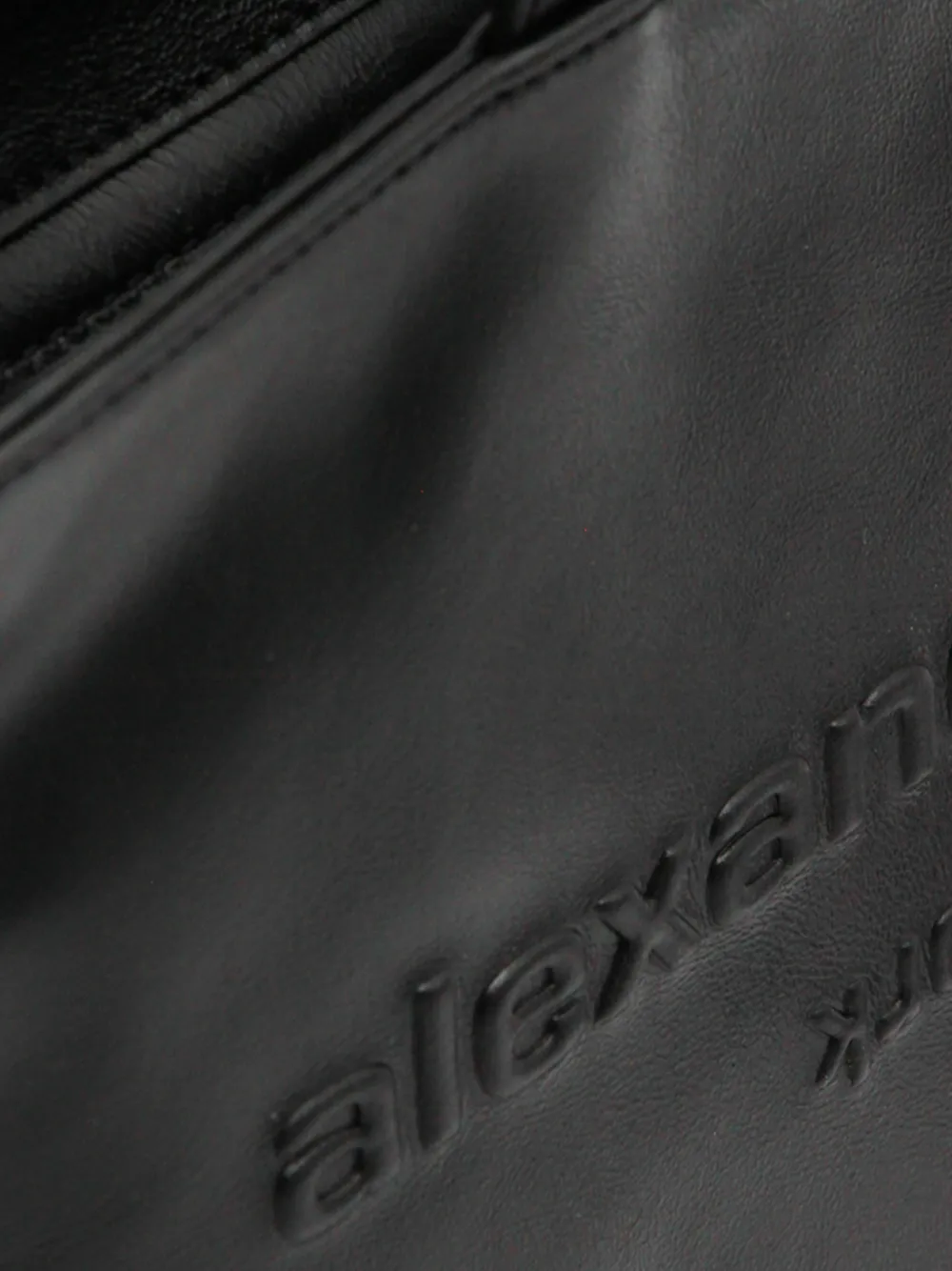Alexander Wang Leren shopper Zwart