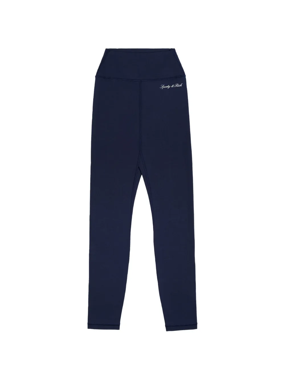 Sporty & Rich Signature Logo leggings - Blu