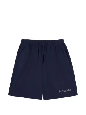 Sporty & Rich バイカーショーツ | ブルー | FARFETCH JP