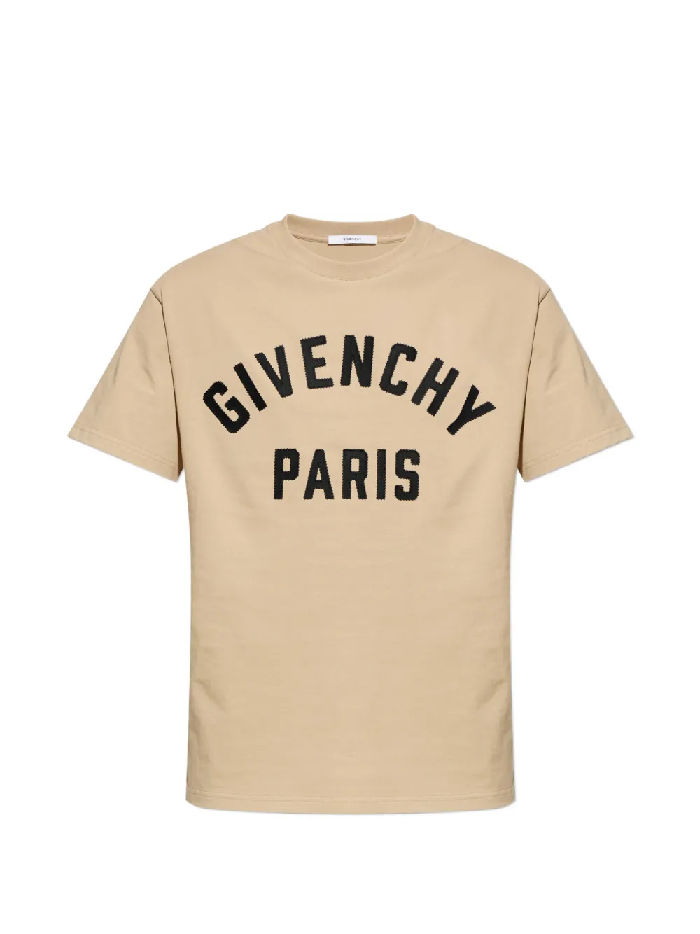 Givenchy logo-embroidered T-shirt - Nude