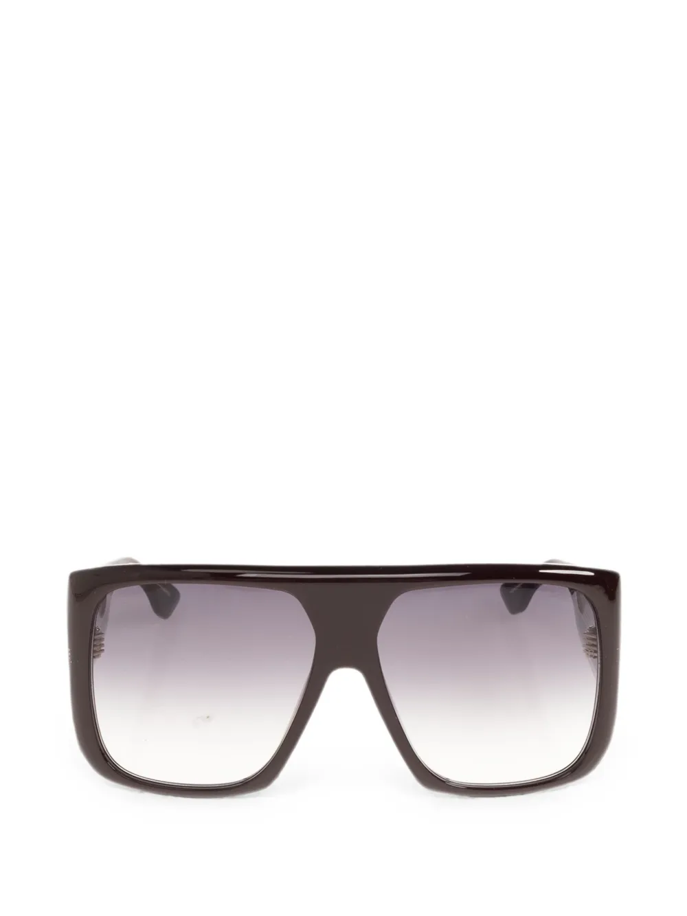 Victoria Beckham Occhiali da sole squadrati oversize - Rosso