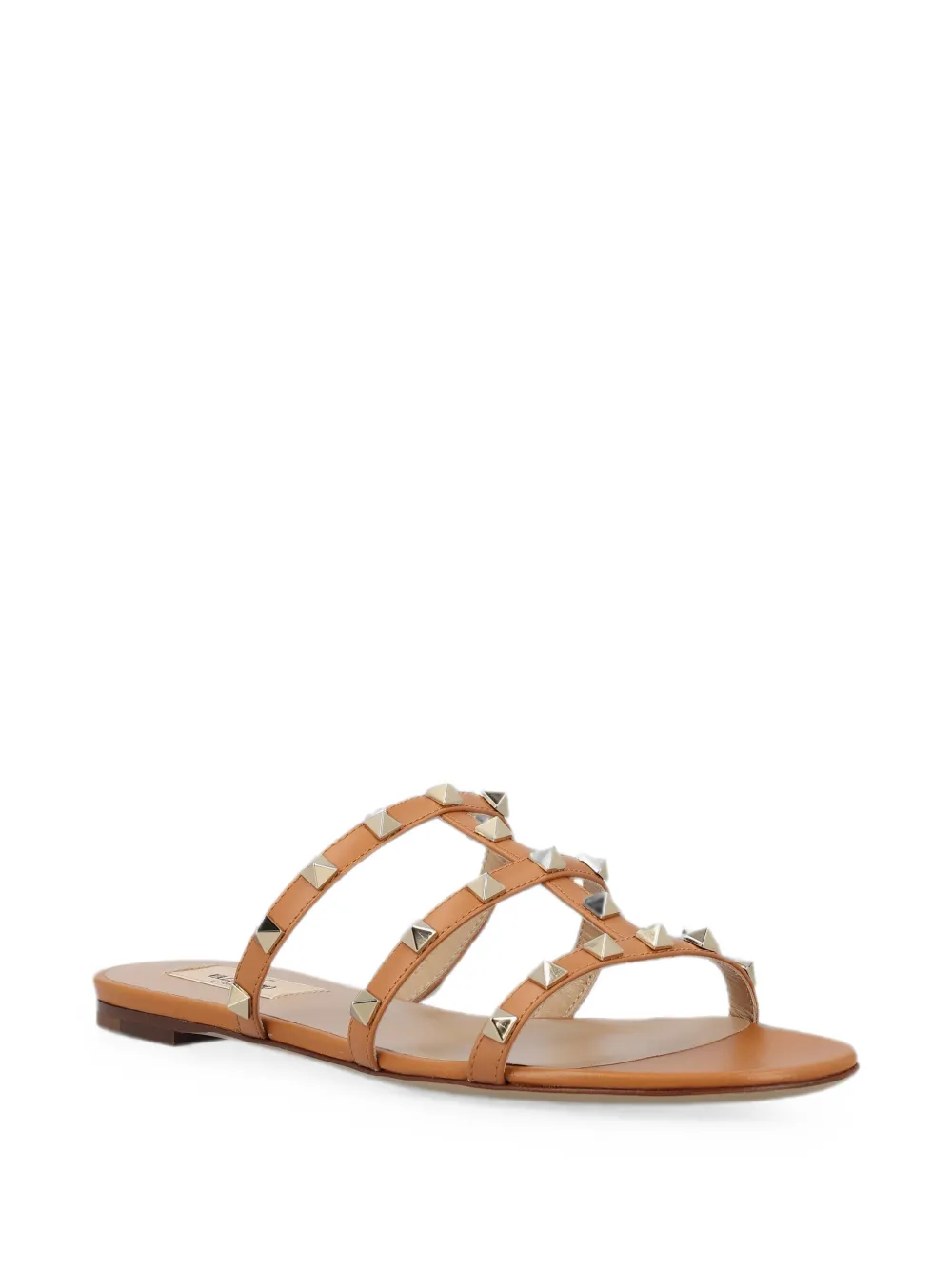 Valentino Garavani Rockstud caged sandals Bruin