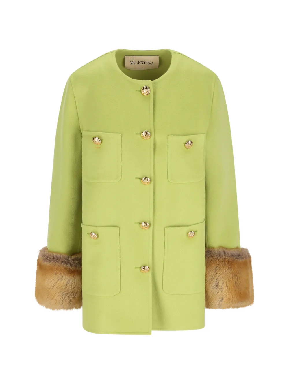 Valentino Garavani button-front coat - Grün