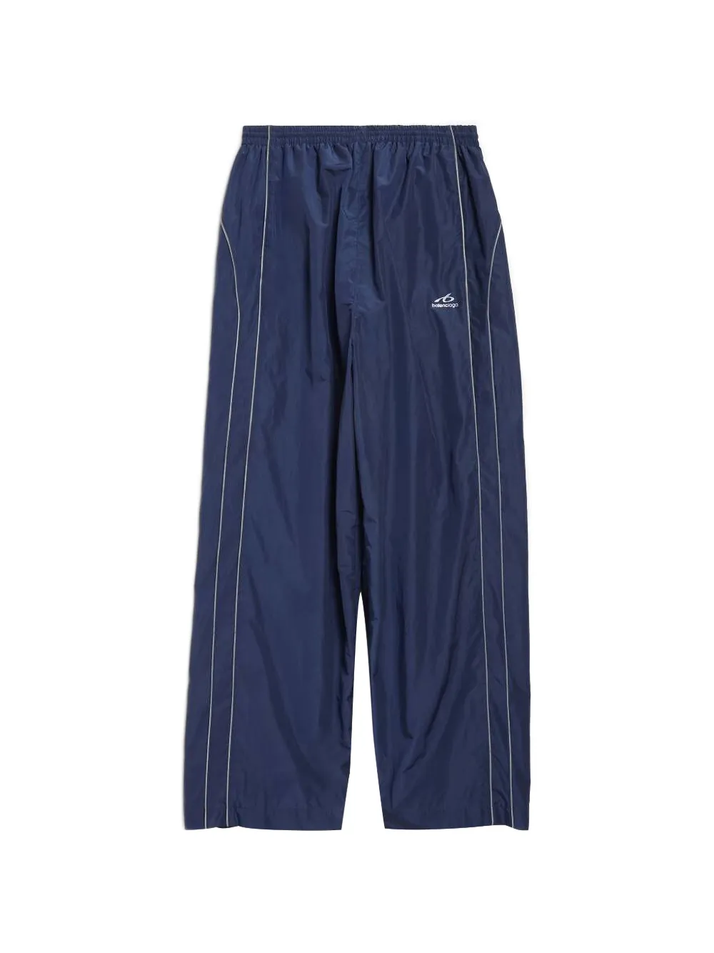 Balenciaga pantalon de jogging à détails passepoilés - Bleu Balenciaga pantalon de jogging à détails passepoilés - Bleu