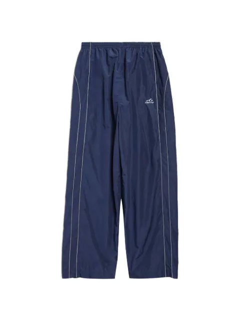 Balenciaga tracksuit trousers in new dark navy techno cotton poplin