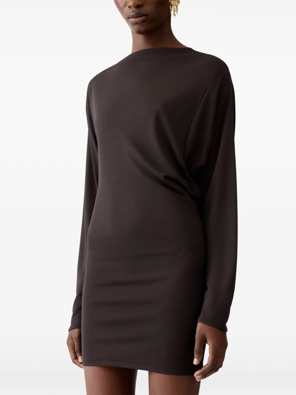 Jacquemus La Robe Mistral mini-jurk Groen