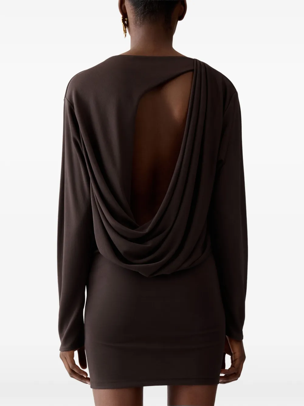 Jacquemus La Robe Mistral mini-jurk Groen