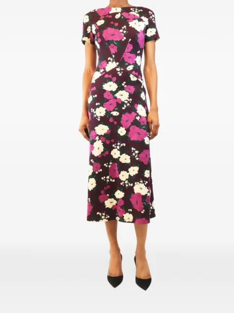 ERDEM Vanya floral-print midi dress