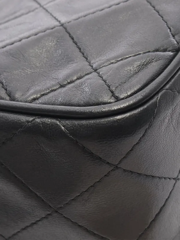 CHANEL Pre-Owned 1989-1991 Mini CC Quilted Lambskin Tassel Flap