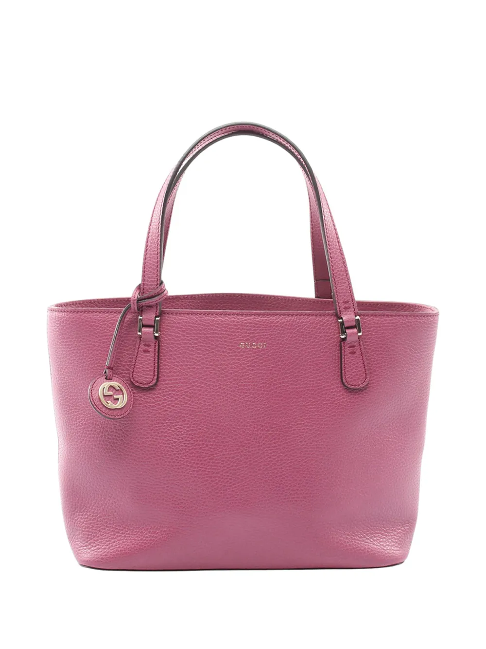 Gucci Pre-Owned Borsa tote GG in pelle zigrinata 2000-2015 - Viola