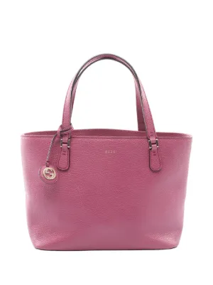 Gucci Pre-Owned GGキャンバス ハンドバッグ | レッド | FARFETCH JP