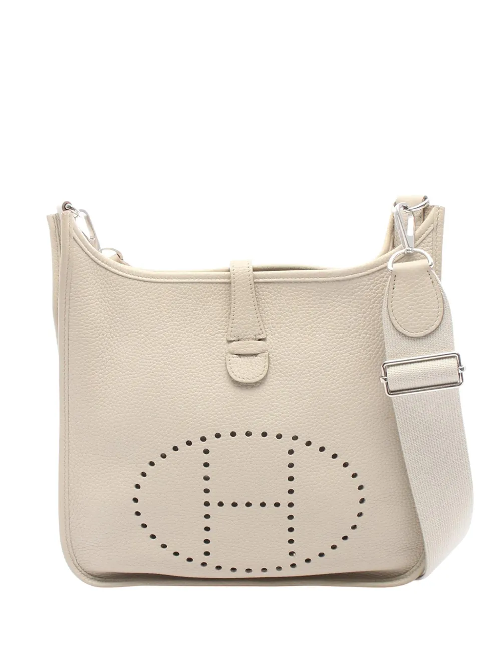 Hermès Pre-Owned Borsa a tracolla Evelyne III PM in pelle Clemence 2019 - Toni neutri