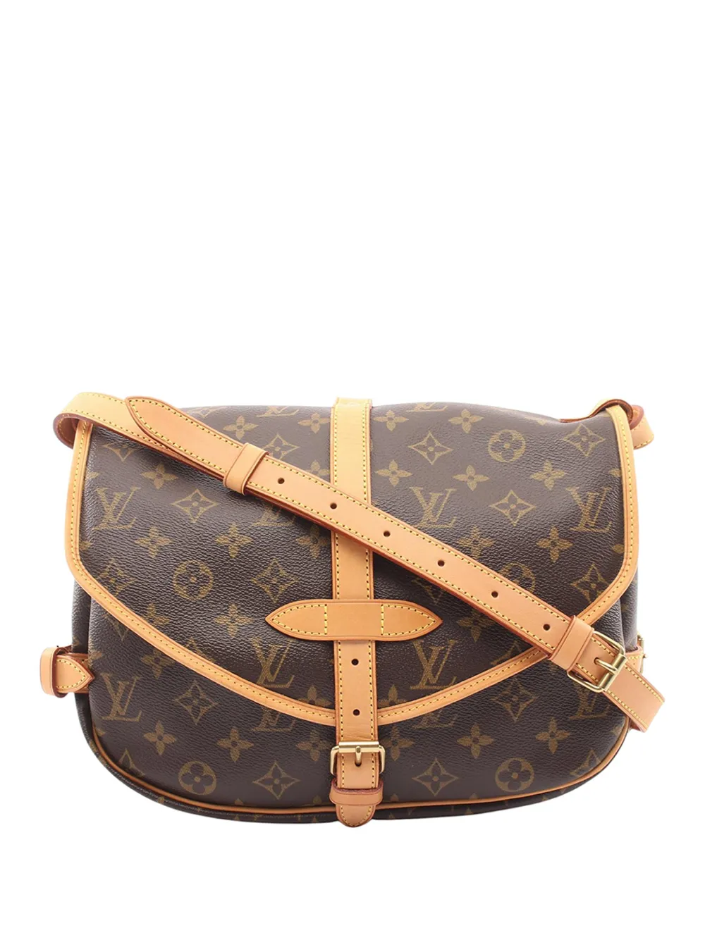 Louis Vuitton Pre-Owned 2004 Monogram Saumur 30 crossbody bag - Brown