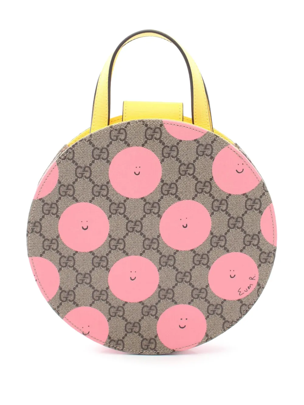 Gucci Pre-Owned x Euan Roberts Borsa a mano in tessuto GG Supreme Childrens 2016-2026 - Toni neutri