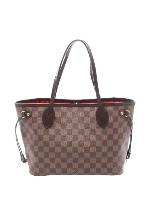 Louis Vuitton Pre-Owned 2008 Damier Ebene Neverfull PM tote bag