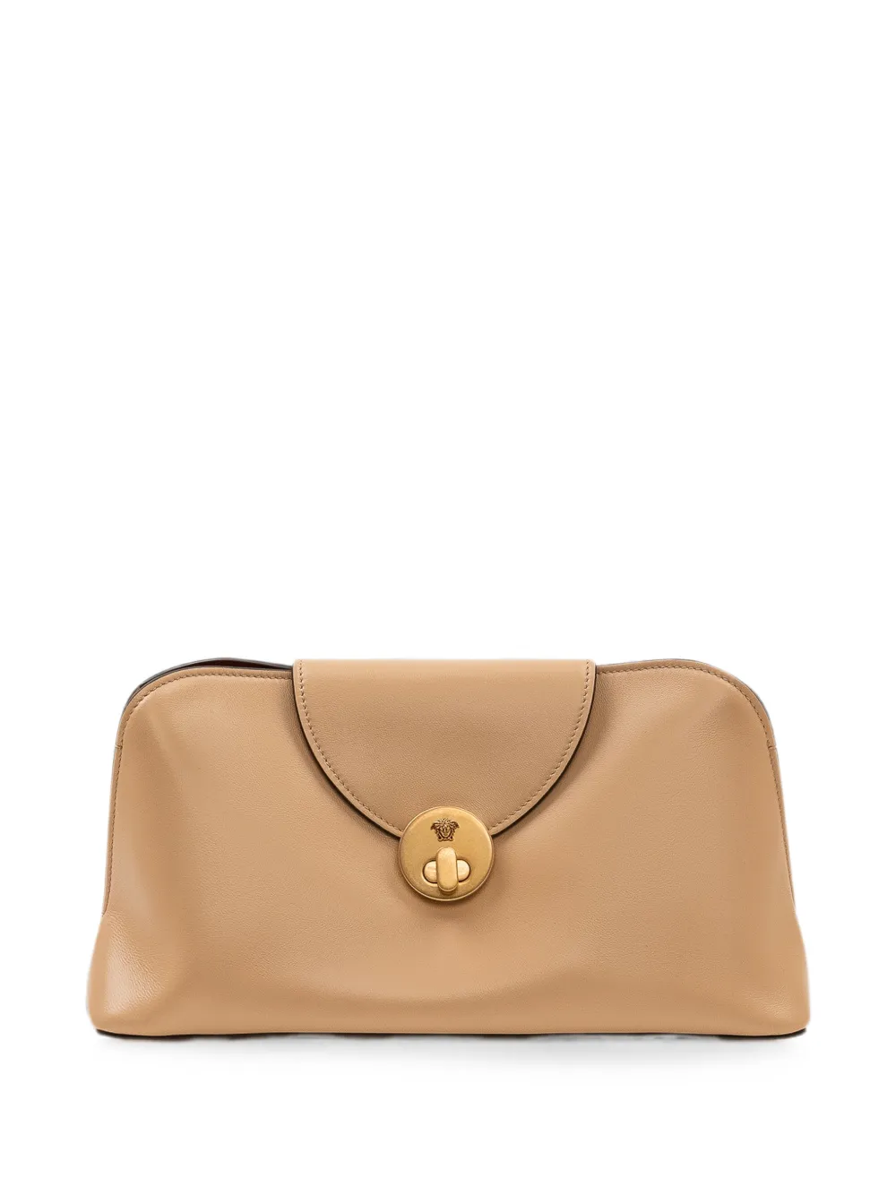 Versace Medusa-plaque shoulder bag - Toni neutri